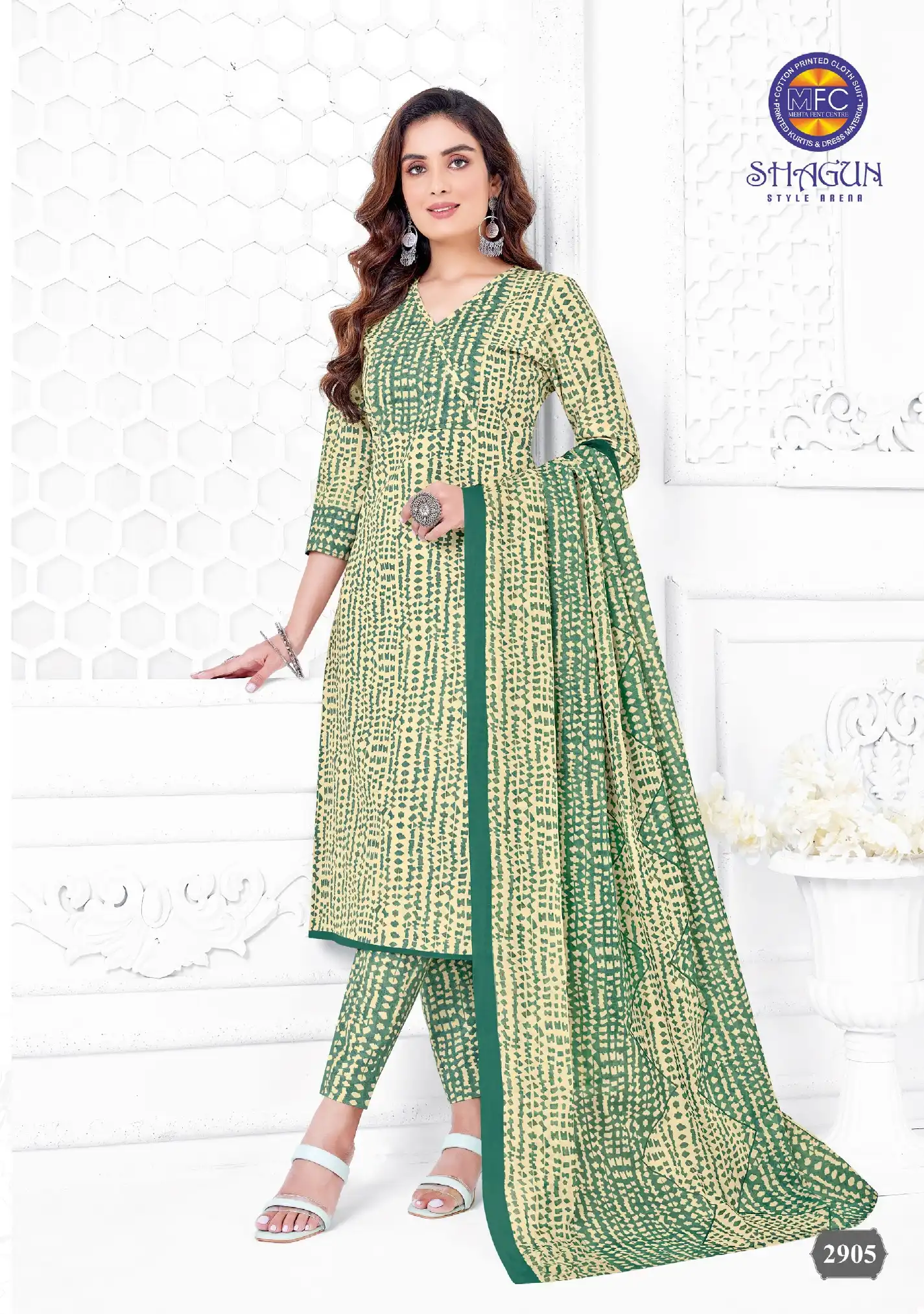 MFC Shagun Vol 29 Heavy Cotton Wholesale Dress Material Catalog — Wholesale Salwar Suits, MPA wholesale from Surat - Gallery Image 19