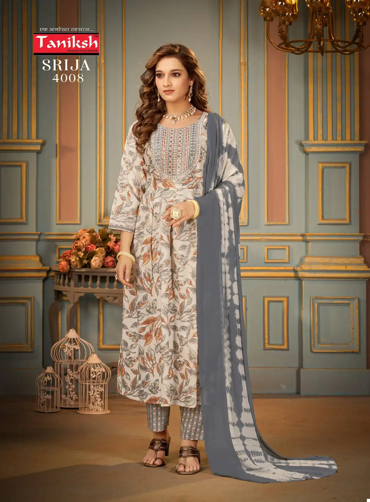 Taniksh Srija Vol 4 Rayon Wholesale Readymade Suit Catalog — Wholesale Salwar Suits, MPA wholesale from Surat - Gallery Image 3