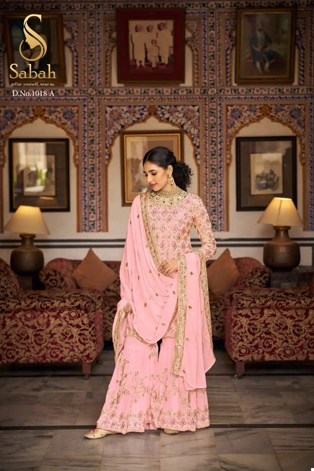 Sabah Kalaki Heavy Faux Georgette Wholesale Designer Salwar Suit Catalog — Wholesale Salwar Suits, MPA wholesale from Surat - Gallery Image 2