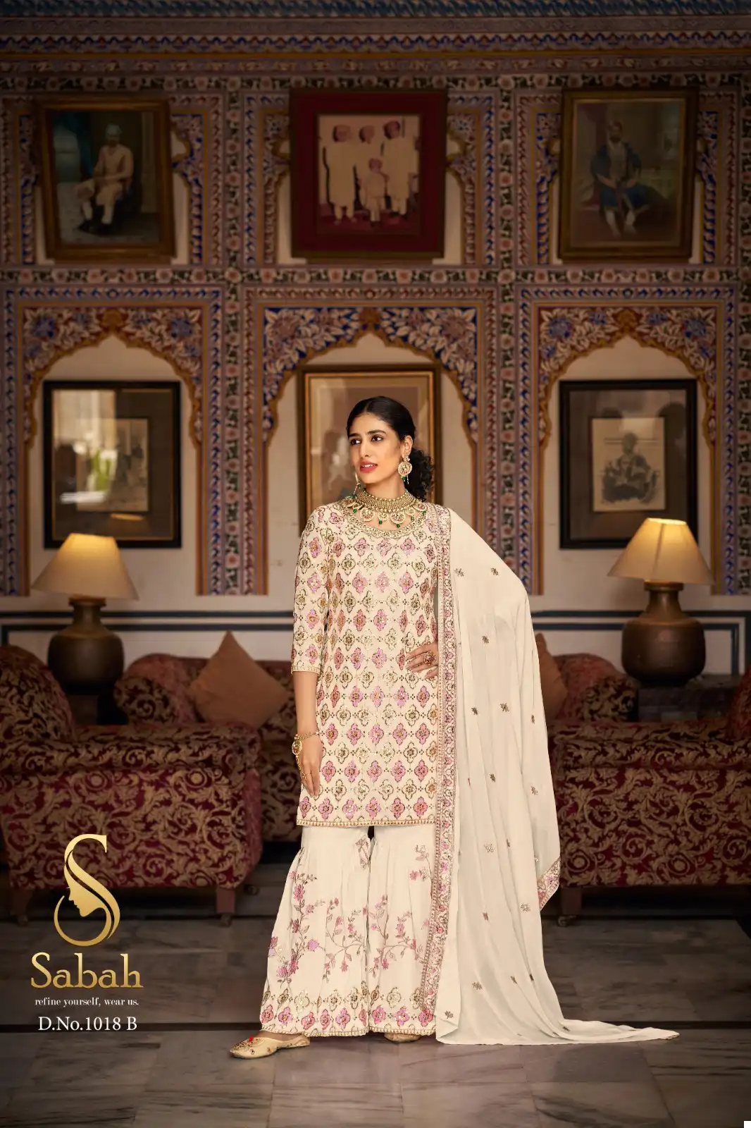 Sabah Kalaki Heavy Faux Georgette Wholesale Designer Salwar Suit Catalog — Wholesale Salwar Suits, MPA wholesale from Surat - Gallery Image 3