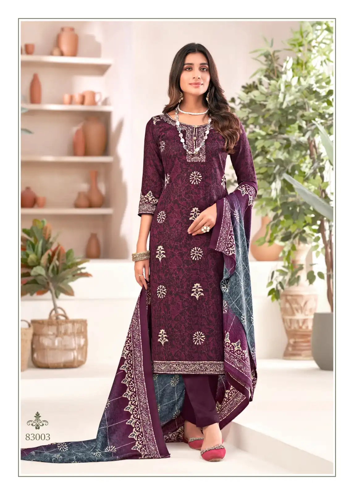 Skt Suits Sadhna Pashmina Wholesale Winter Wear Salwar Suit Catalog — Wholesale Salwar Suits, MPA wholesale from Surat - Gallery Image 5