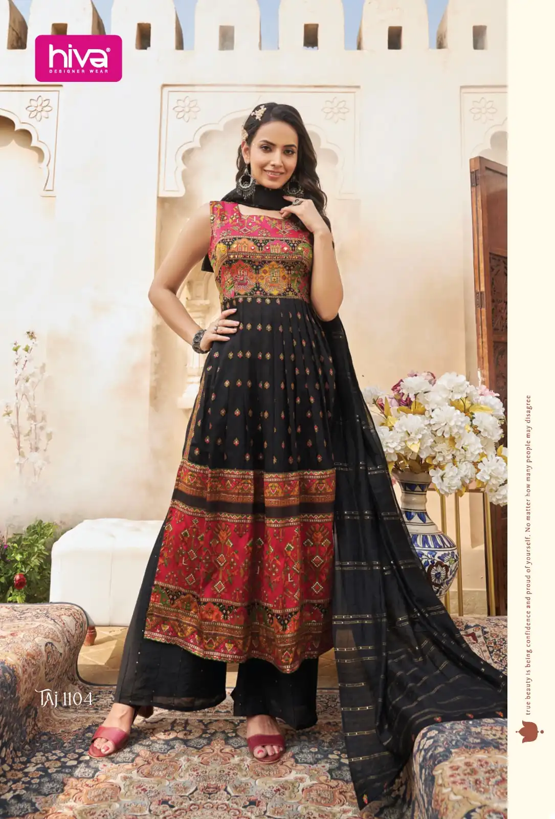 Hiwa Taj Pick & Choose Jacquard Wholesale Designer Readymade Salwar Suit Catalog — Wholesale Salwar Suits, MPA wholesale from Surat - Gallery Image 4