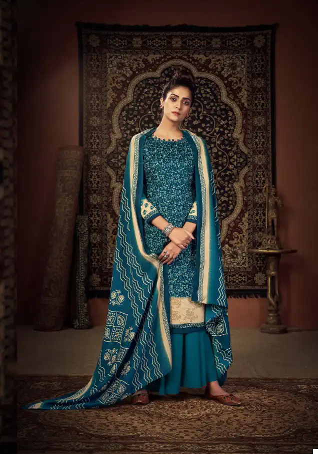Zulfat Designer Winter Love Pashmina Wholesale Style Prints Winter Salwar Suit Catalog — Wholesale Salwar Suits, MPA wholesale from Surat — view 10