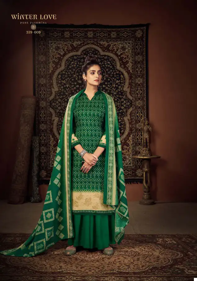 Zulfat Designer Winter Love Pashmina Wholesale Style Prints Winter Salwar Suit Catalog — Wholesale Salwar Suits, MPA wholesale from Surat — view 8