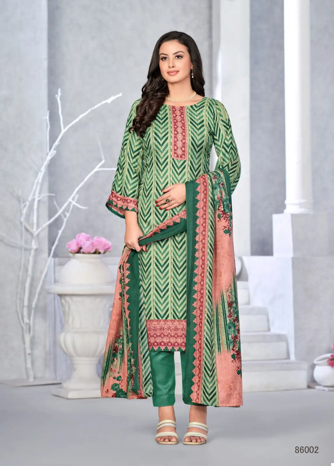 Skt Suits Woolen Qween Pashmina Wholesale Winter Wear Suits Catalog — Wholesale Salwar Suits, MPA wholesale from Surat - Gallery Image 5