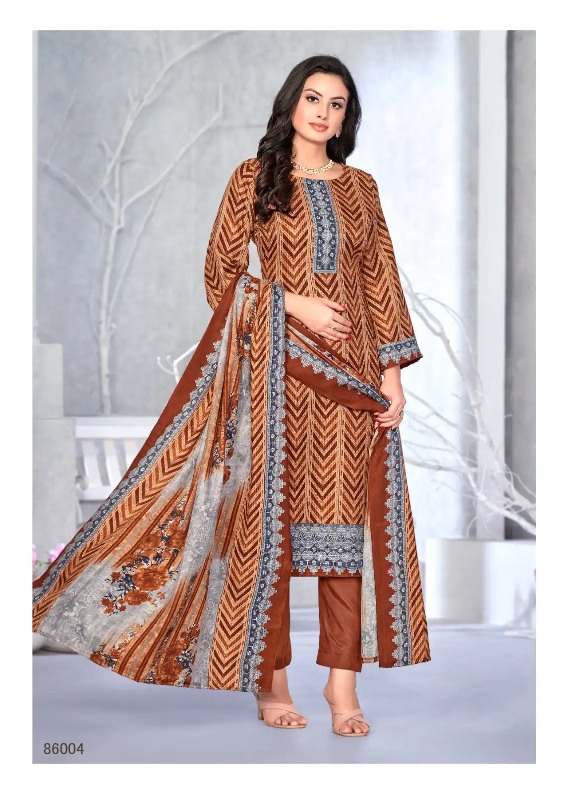 Skt Suits Woolen Qween Pashmina Wholesale Winter Wear Suits Catalog — Wholesale Salwar Suits, MPA wholesale from Surat - Gallery Image 7