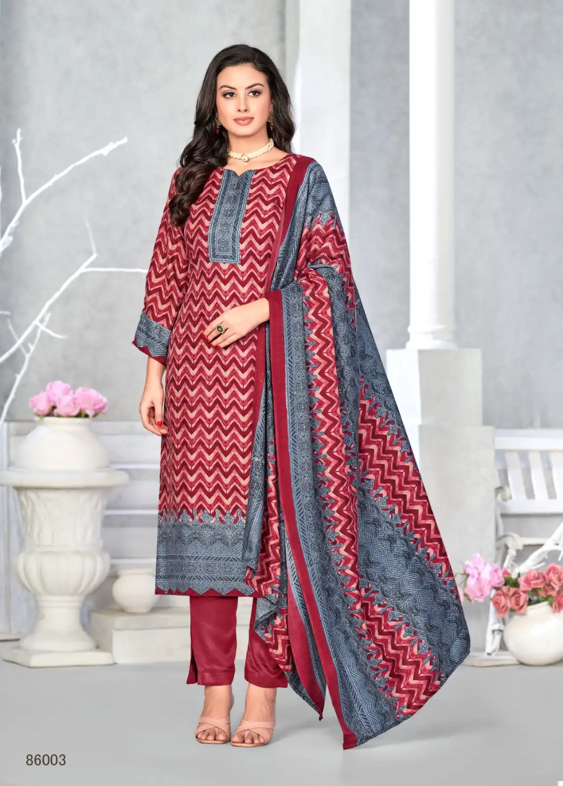 Skt Suits Woolen Qween Pashmina Wholesale Winter Wear Suits Catalog — Wholesale Salwar Suits, MPA wholesale from Surat - Gallery Image 8