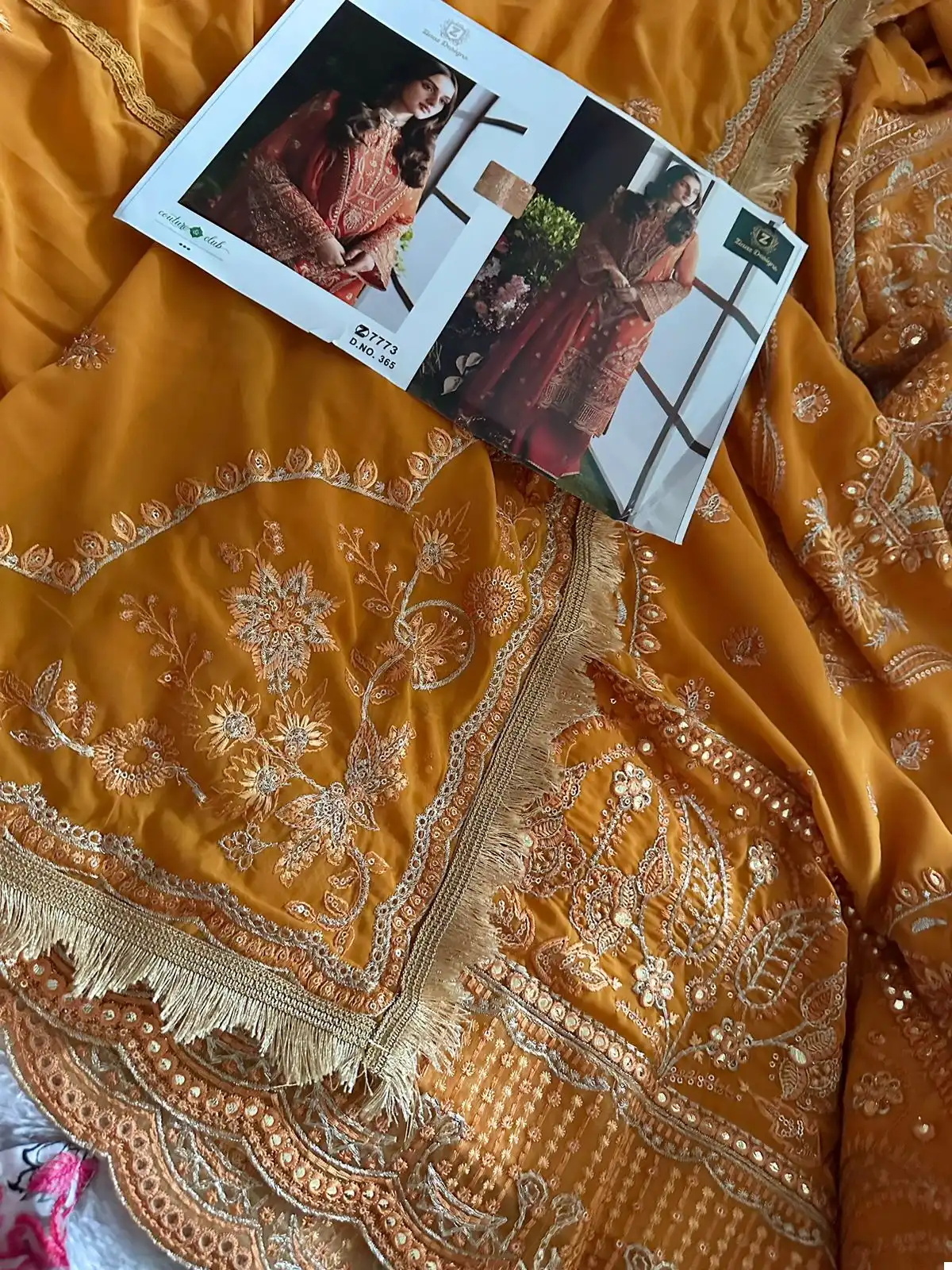 Ziaaz 365 Georgette Wholesale Pakistani Suit — Wholesale Salwar Suits, MPA wholesale from Surat - Gallery Image 2