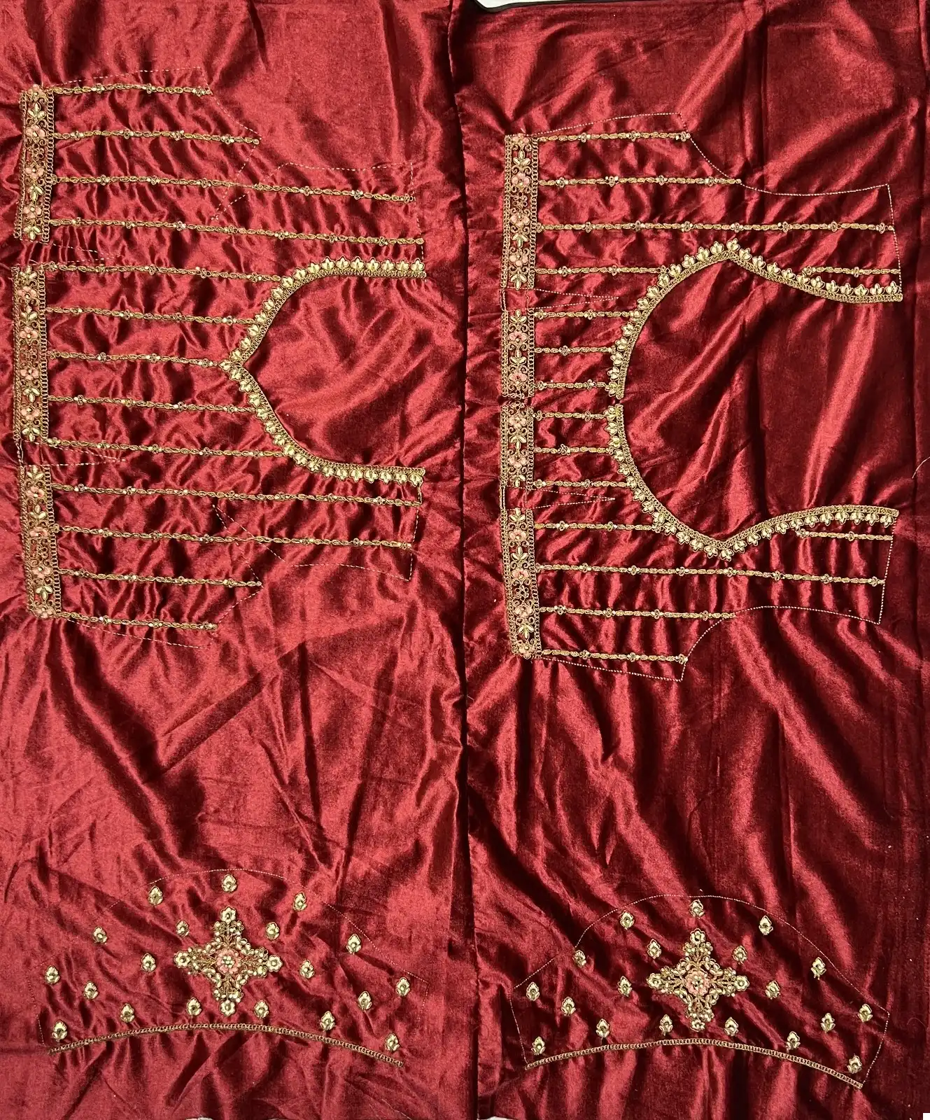 Anjani Art 2593 Velvet Wholesale Bridal Lehenga Catalog — Wholesale Lehenga, MPA wholesale from Surat - Gallery Image 8