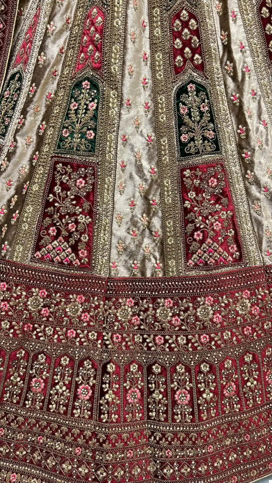 Anjani Art 2593 Velvet Wholesale Bridal Lehenga Catalog — Wholesale Lehenga, MPA wholesale from Surat - Gallery Image 3