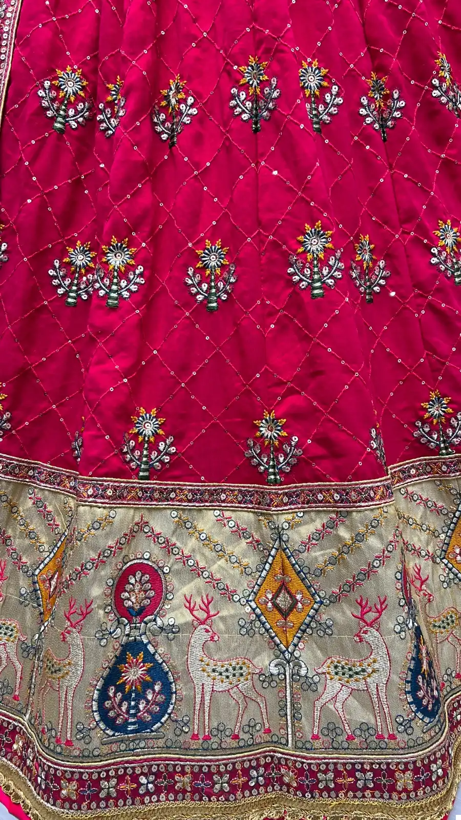 Anjani Art 2594 Gadhawal Silk Wholesale Designer Lehenga Catalog — Wholesale Lehenga, MPA wholesale from Surat - Gallery Image 3