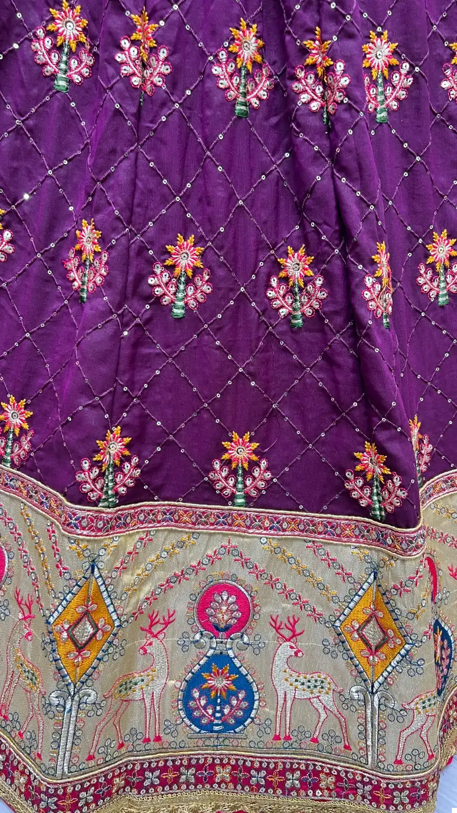 Anjani Art 2594 Gadhawal Silk Wholesale Designer Lehenga Catalog — Wholesale Lehenga, MPA wholesale from Surat - Gallery Image 11