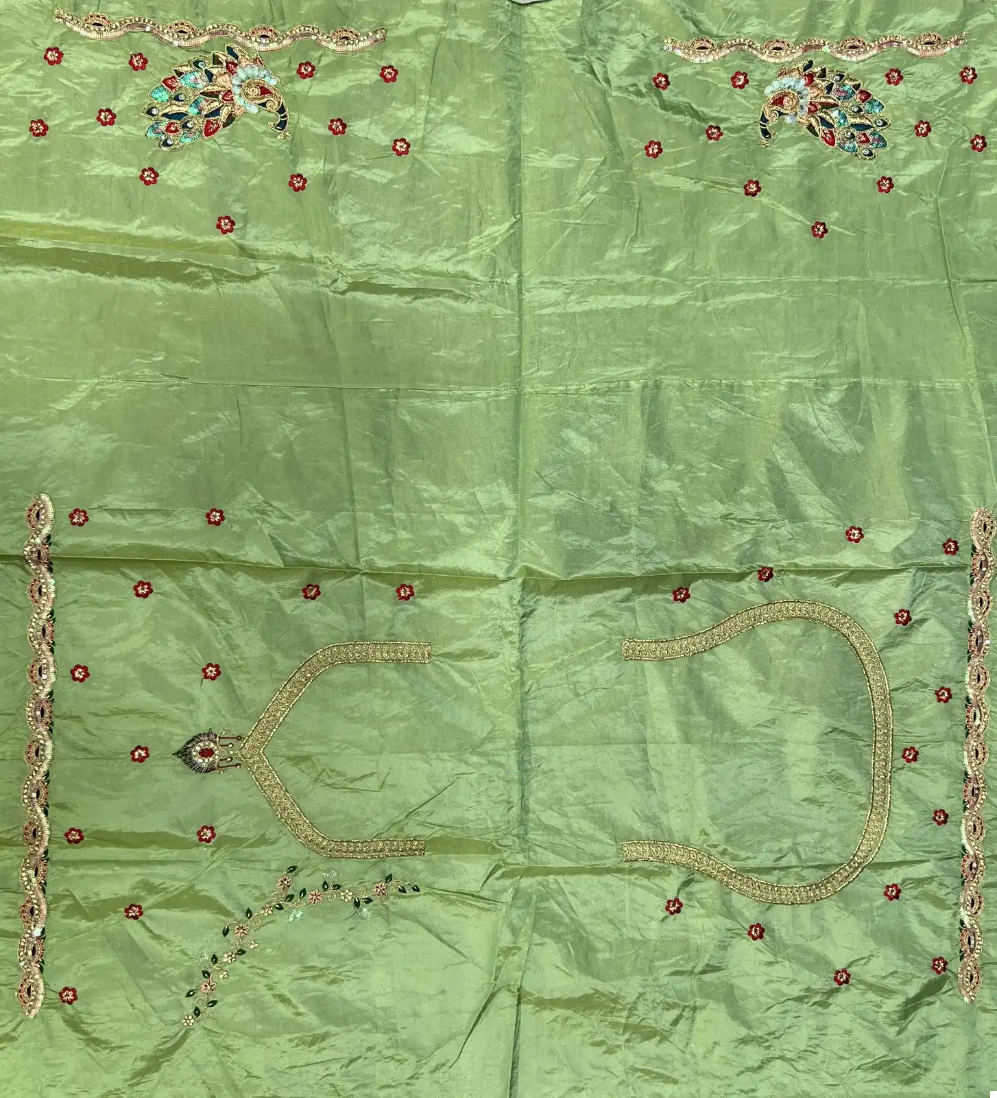 Anjani Art 2598 Dolla Silk Wholesale Lehenga Choli Catalog — Wholesale Lehenga, MPA wholesale from Surat - Gallery Image 4