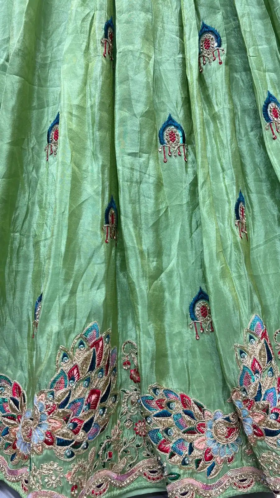 Anjani Art 2598 Dolla Silk Wholesale Lehenga Choli Catalog — Wholesale Lehenga, MPA wholesale from Surat - Gallery Image 3