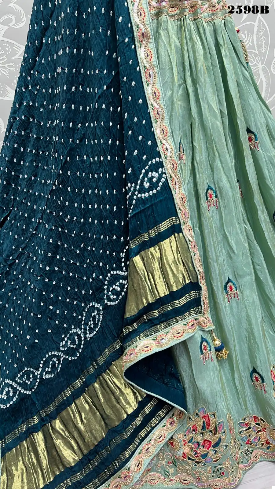 Anjani Art 2598 Dolla Silk Wholesale Lehenga Choli Catalog — Wholesale Lehenga, MPA wholesale from Surat — view 9