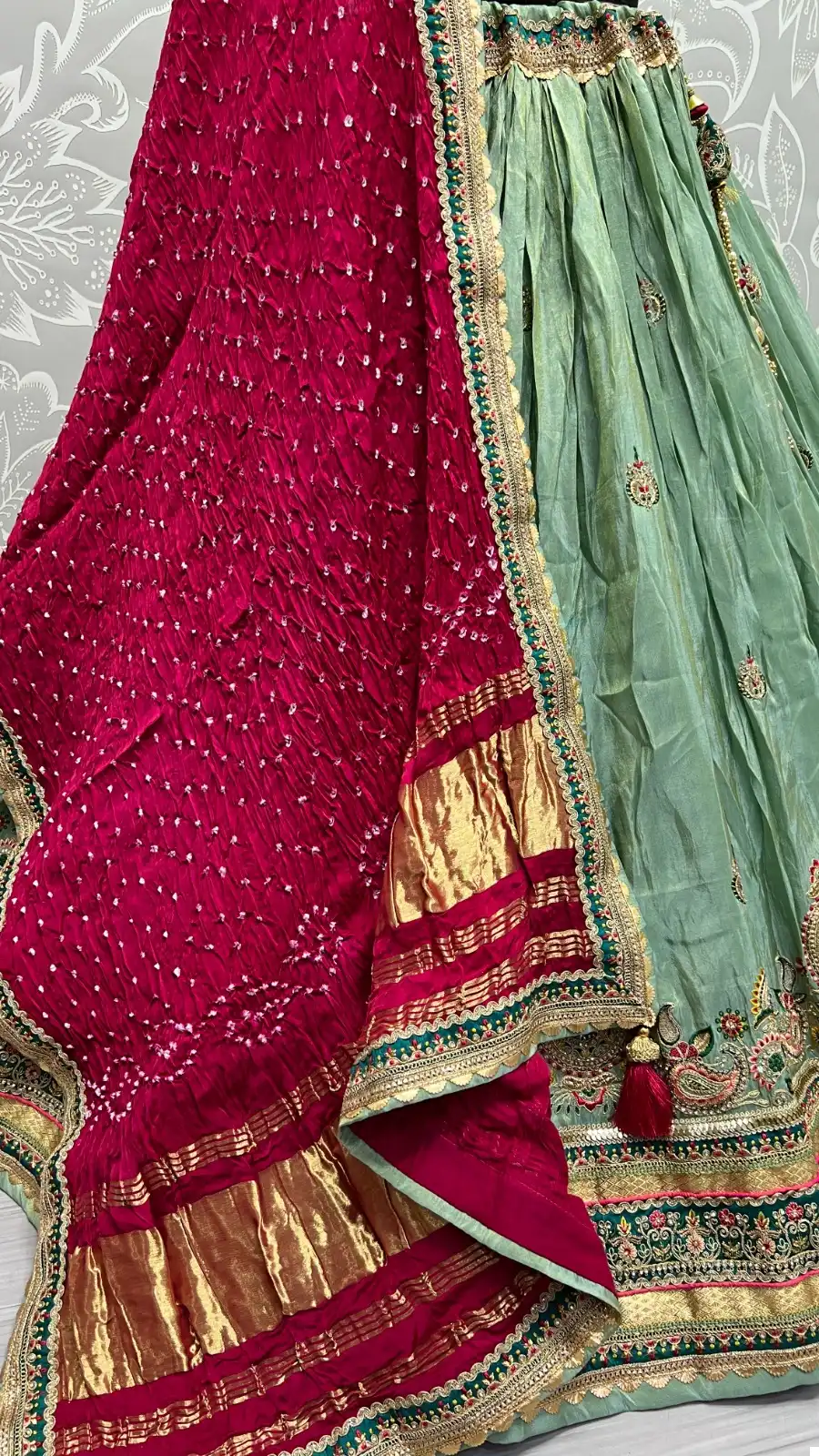 Anjani Art 2599 Dolla Silk Wholesale Lehenga Choli Catalog — Wholesale Lehenga, MPA wholesale from Surat - Gallery Image 2