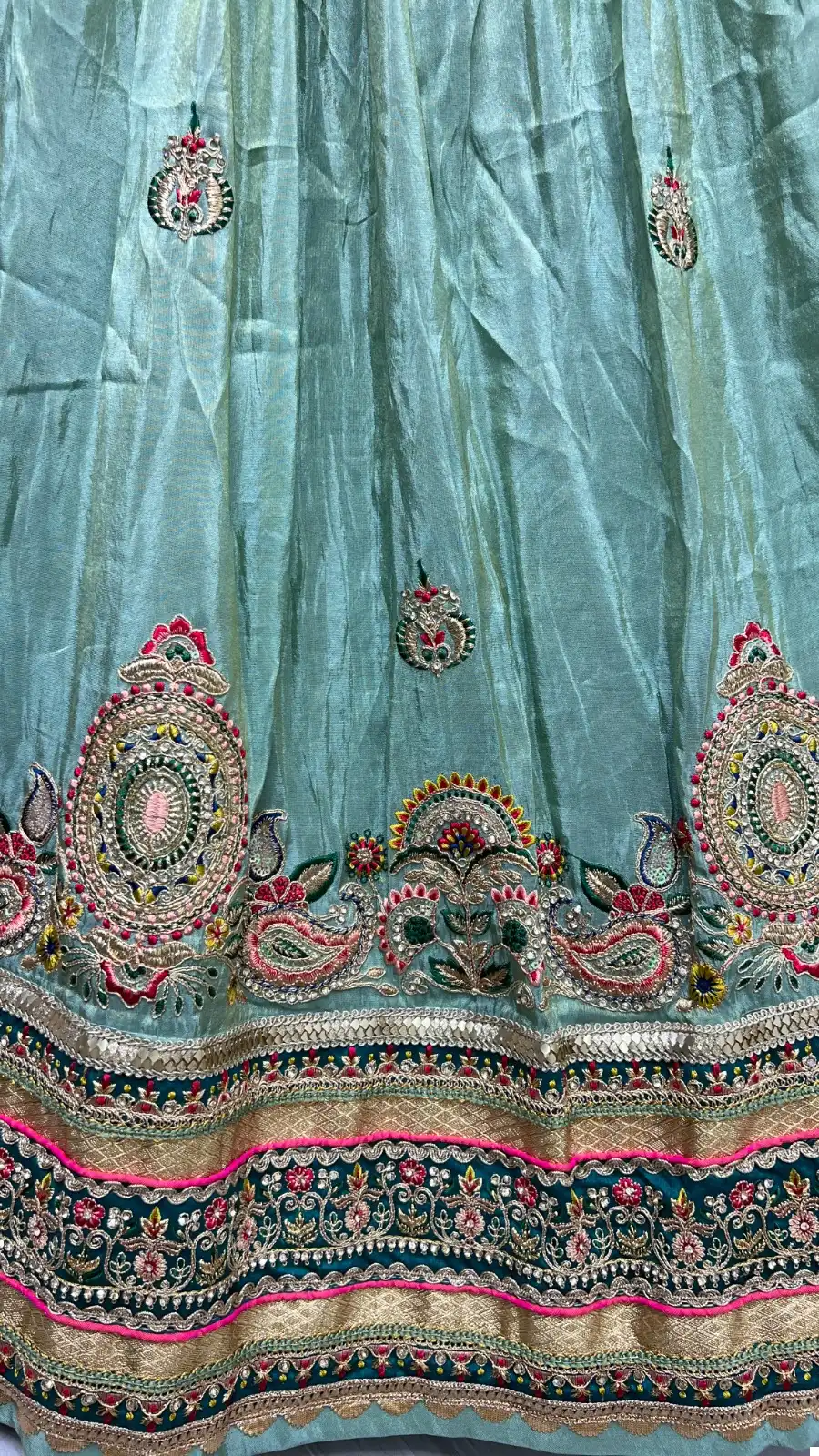 Anjani Art 2599 Dolla Silk Wholesale Lehenga Choli Catalog — Wholesale Lehenga, MPA wholesale from Surat - Gallery Image 5