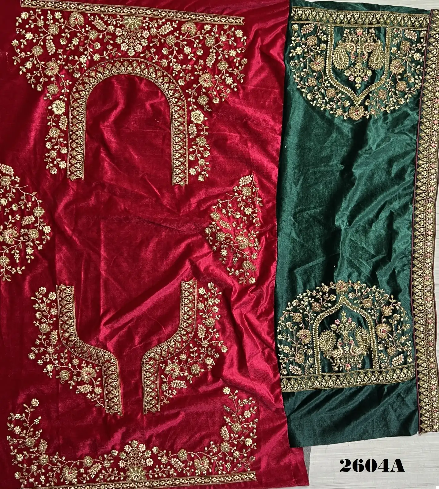 Anjani Art 2604 Velvet Wholesale Bridal Lehenga Choli Catalog — Wholesale Lehenga, MPA wholesale from Surat - Gallery Image 19