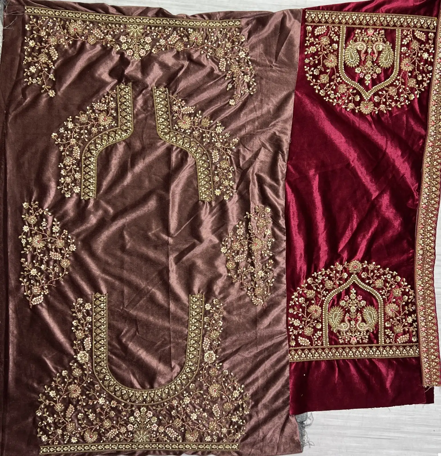 Anjani Art 2604 Velvet Wholesale Bridal Lehenga Choli Catalog — Wholesale Lehenga, MPA wholesale from Surat - Gallery Image 13