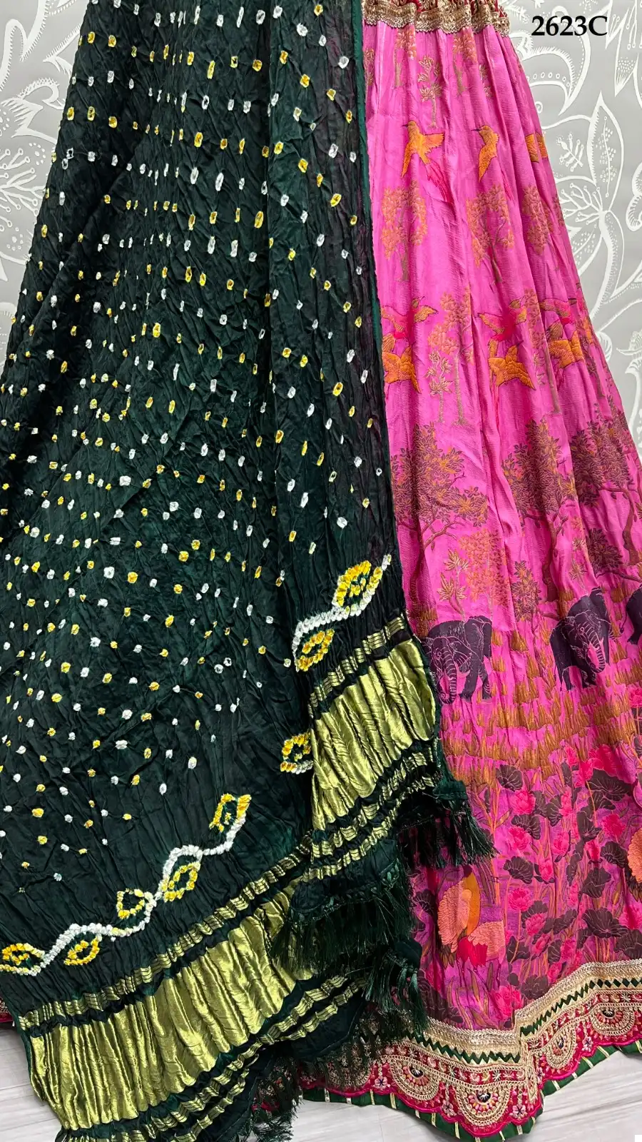 Anjani Art 2623 Pure Silk Wholesale Lehenga Catalog — Wholesale Lehenga, MPA wholesale from Surat — view 5