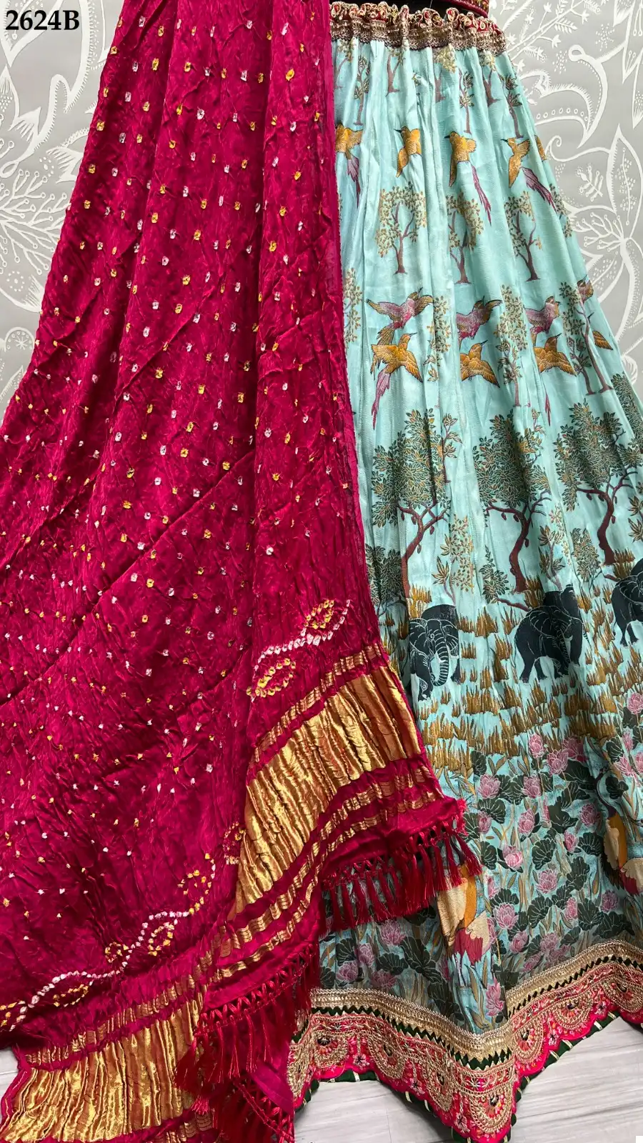 Anjani Art 2624 Pure Silk Wholesale Lehenga Catalog — Wholesale Lehenga, MPA wholesale from Surat — view 3