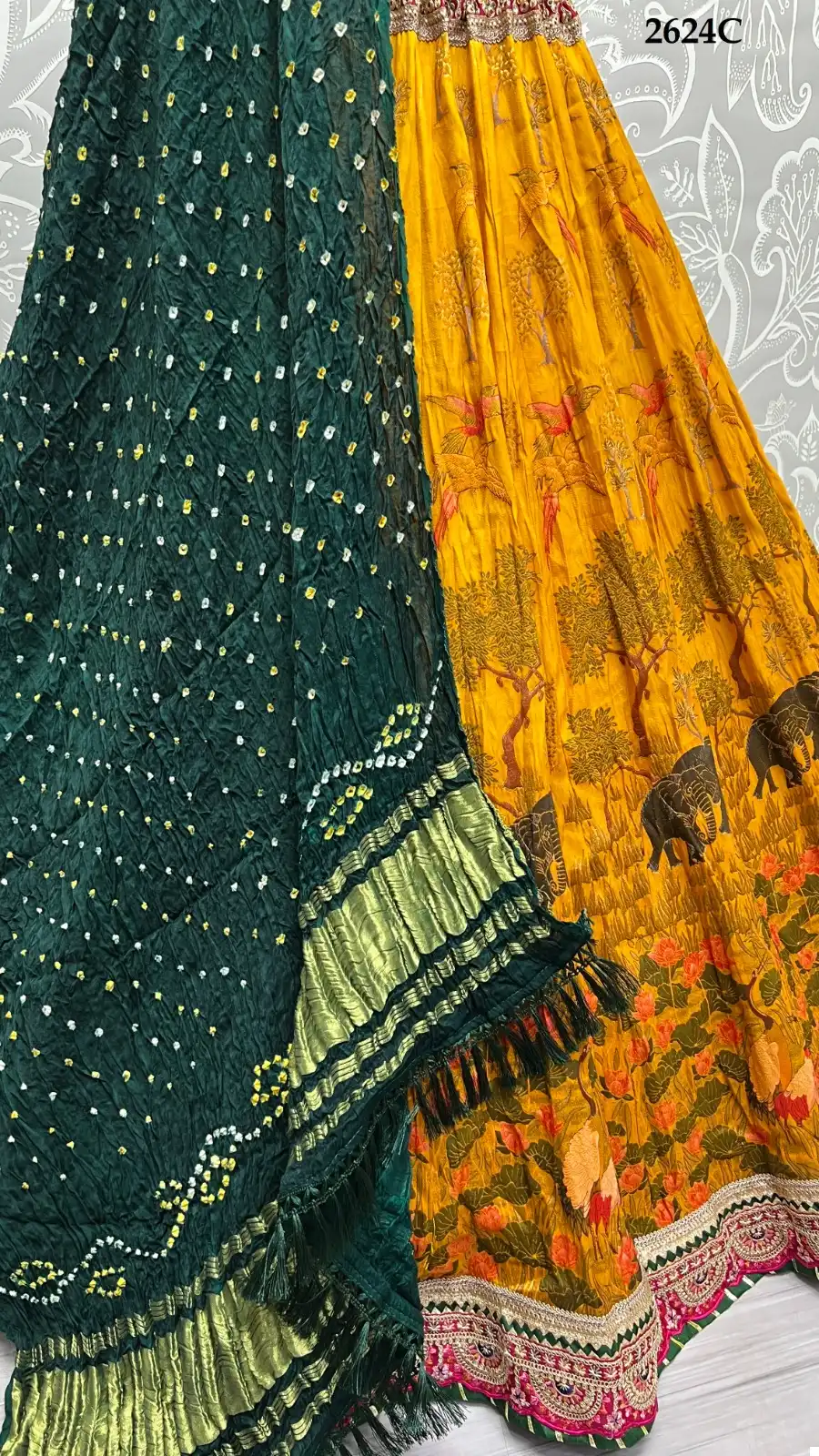 Anjani Art 2624 Pure Silk Wholesale Lehenga Catalog — Wholesale Lehenga, MPA wholesale from Surat — view 11
