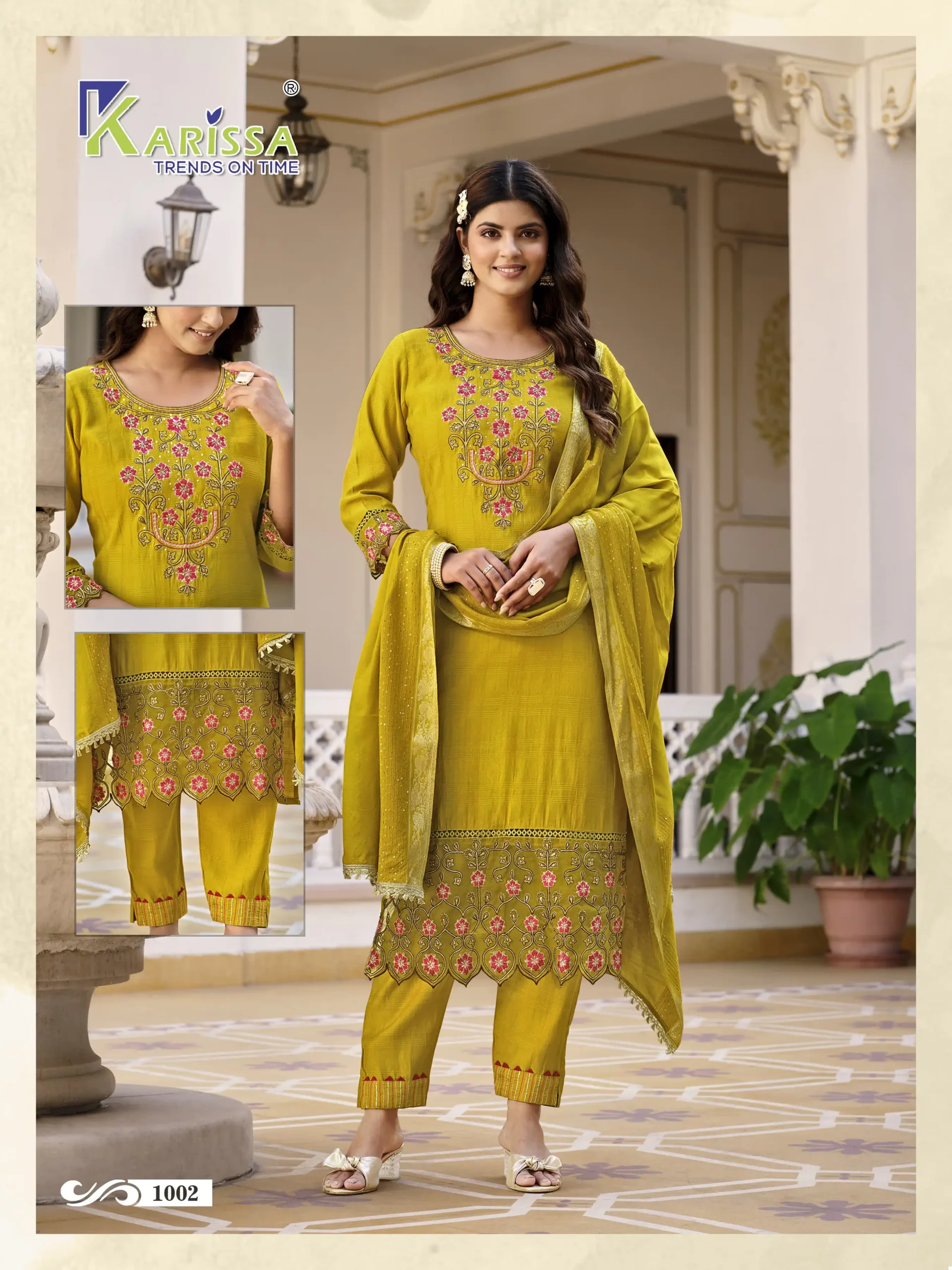 Karissa Afreen Viscose Silk Wholesale Designer Readymade Salwar Suit Catalog — Wholesale Salwar Suits, Karissa wholesale from Surat - Gallery Image 2