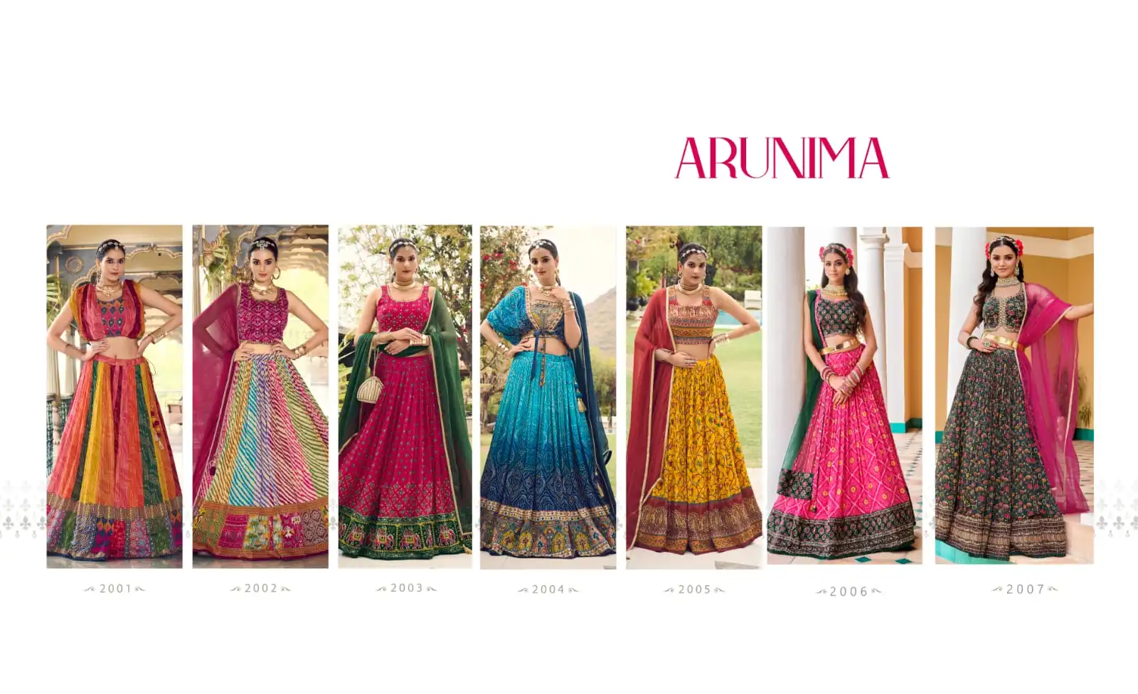 Virasat Arunima Heavy Pure Chinon Wholesale Readymade Lehenga Catalog — Wholesale Lehenga, MPA wholesale from Surat — view 9