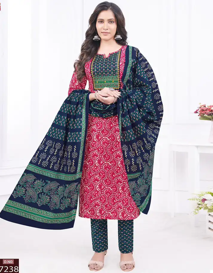 Aarvi Gamthi Vol 3 Dobby Cotton Wholesale Readymade Salwar Suit Catalog