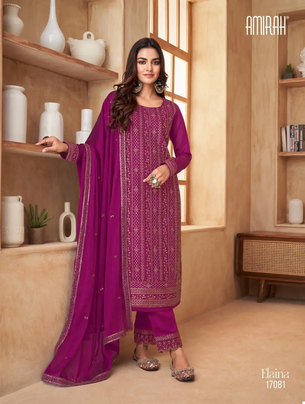Amirah Elaina Black Rangoli Silk Wholesale Designer Suits Catalog — Wholesale Salwar Suits, MPA wholesale from Surat - Gallery Image 3