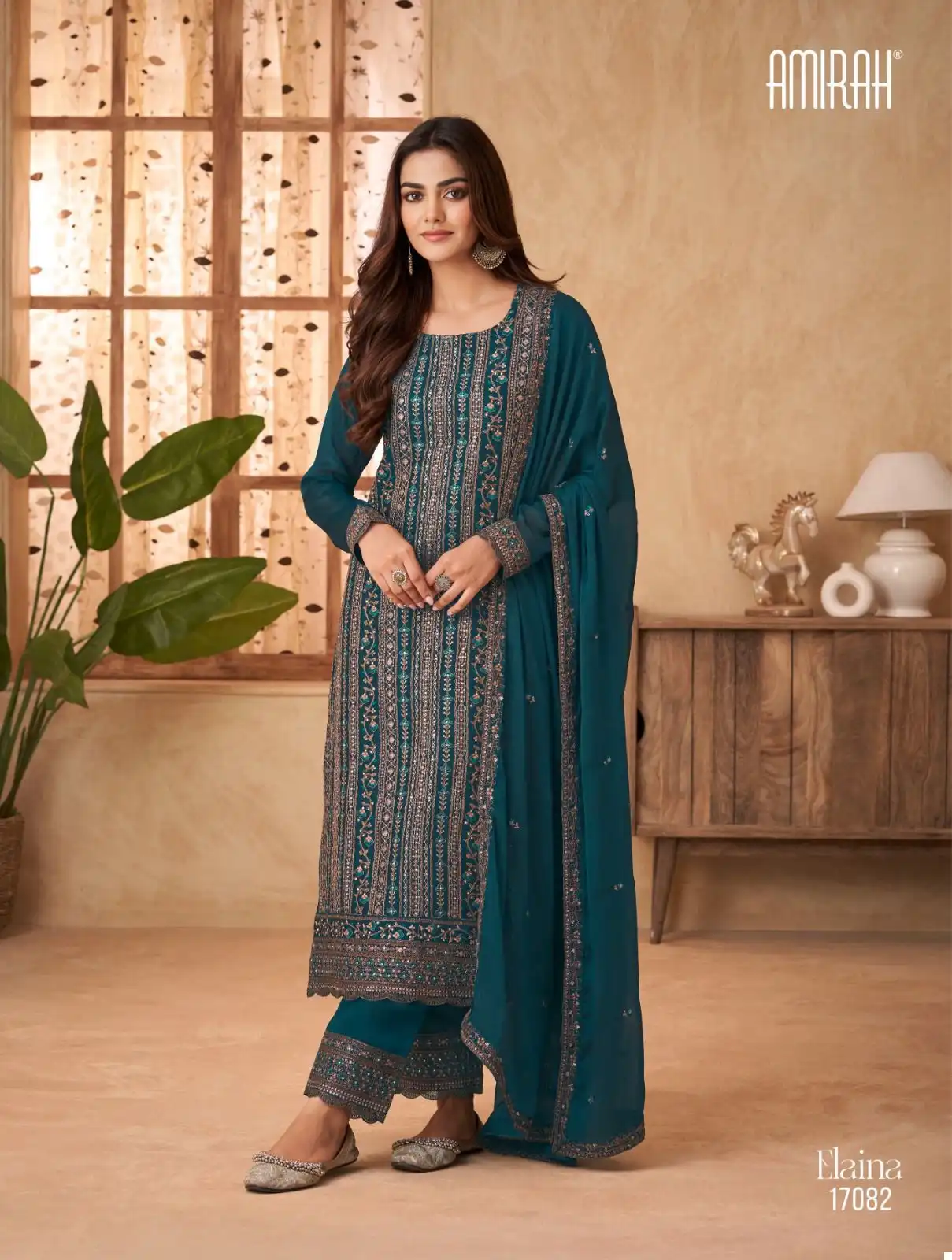 Amirah Elaina Black Rangoli Silk Wholesale Designer Suits Catalog — Wholesale Salwar Suits, MPA wholesale from Surat - Gallery Image 4
