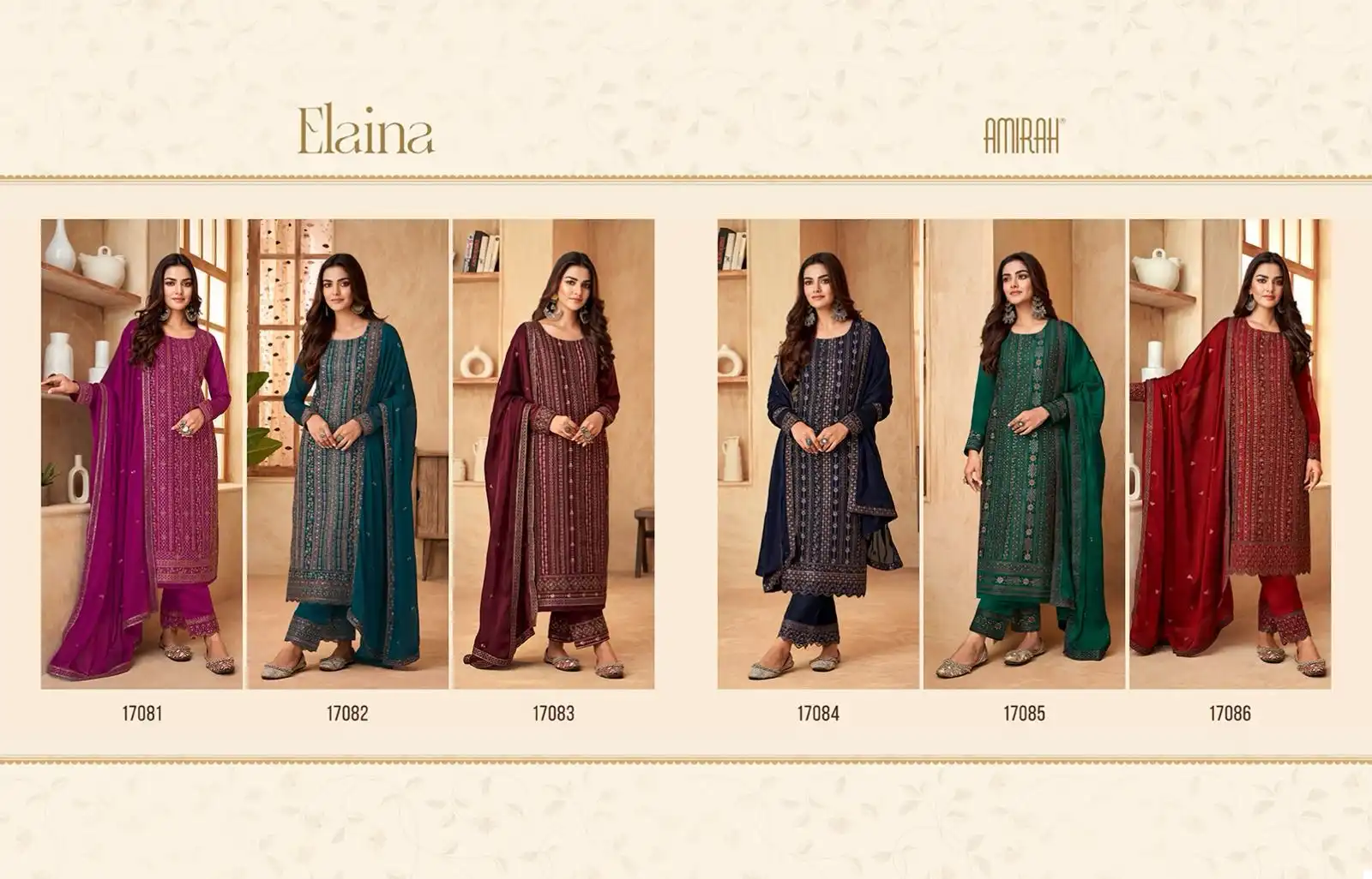 Amirah Elaina Black Rangoli Silk Wholesale Designer Suits Catalog — Wholesale Salwar Suits, MPA wholesale from Surat — view 7