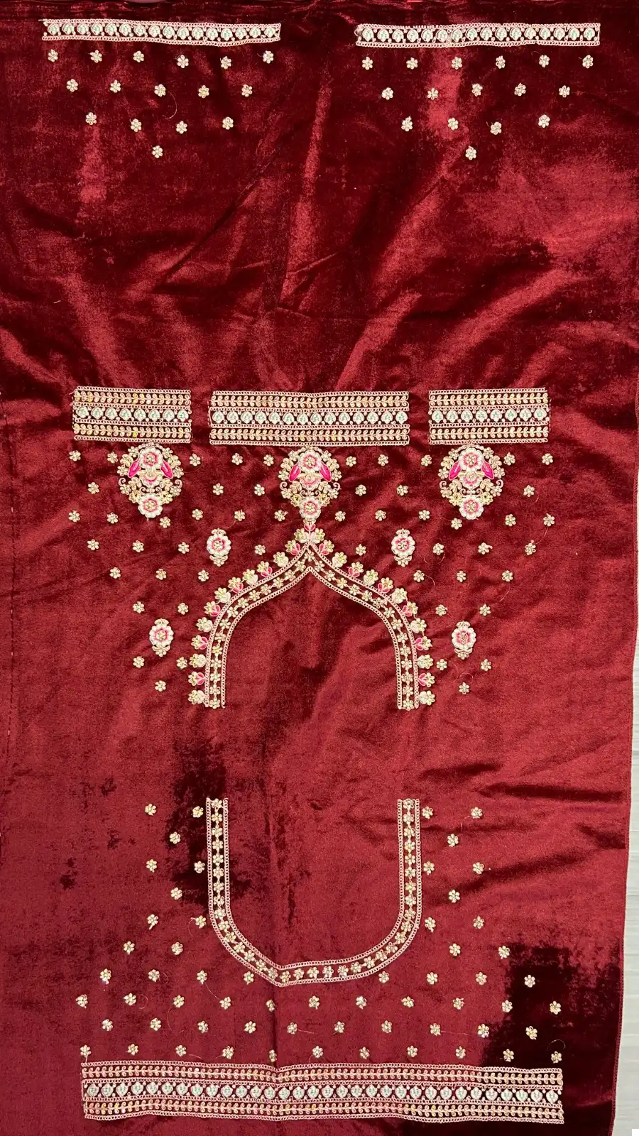 Anjani Art 2602 Velvet Wholesale Bridal Lehenga Choli Catalog — Wholesale Lehenga, MPA wholesale from Surat - Gallery Image 3
