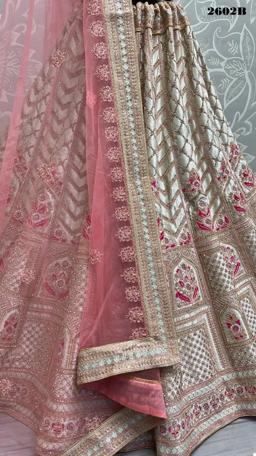 Anjani Art 2602 Velvet Wholesale Bridal Lehenga Choli Catalog — Wholesale Lehenga, MPA wholesale from Surat - Gallery Image 8