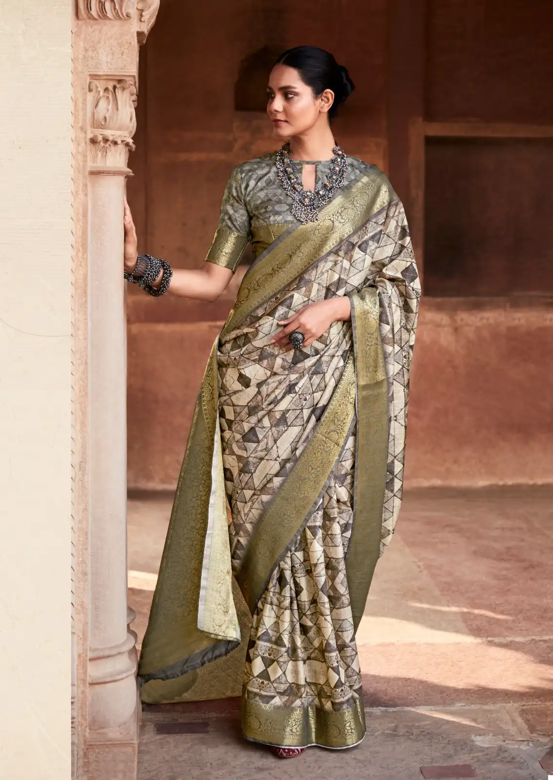 Rajpath Anshika Silk Handloom Silk Wholesale Fancy Sarees Catalog - Image 3