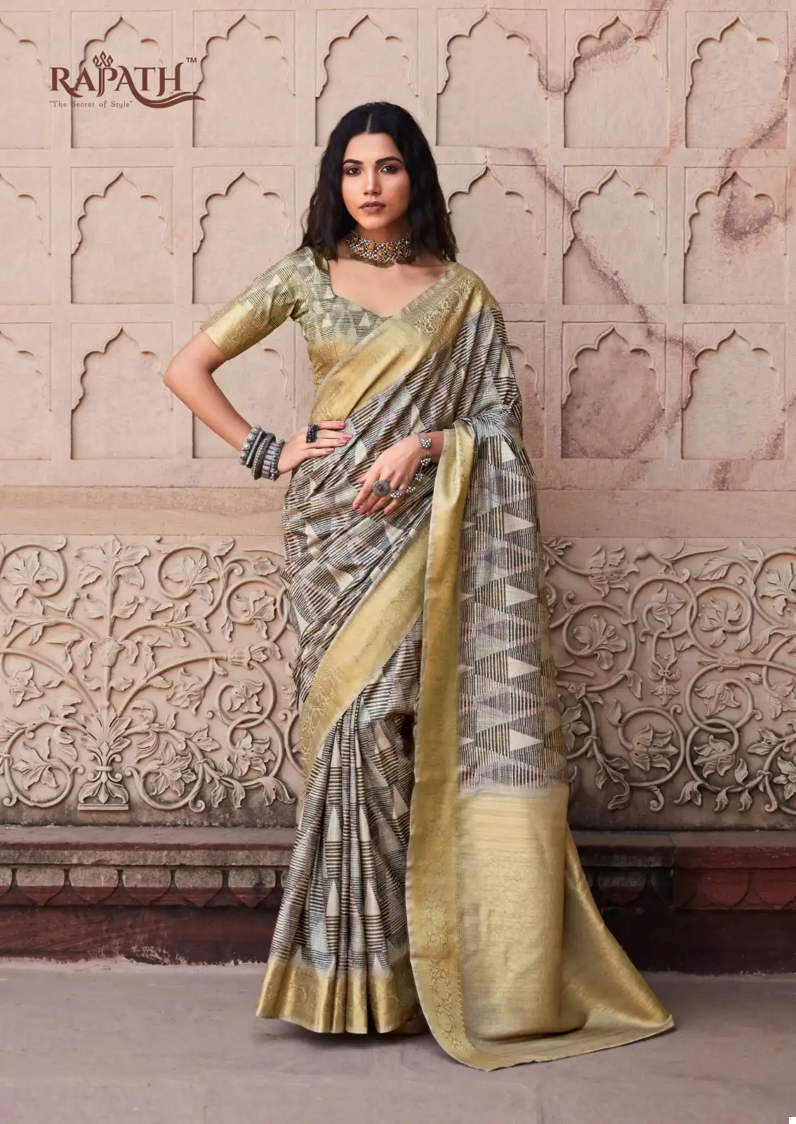 Rajpath Anshika Silk Handloom Silk Wholesale Fancy Sarees Catalog - Image 4