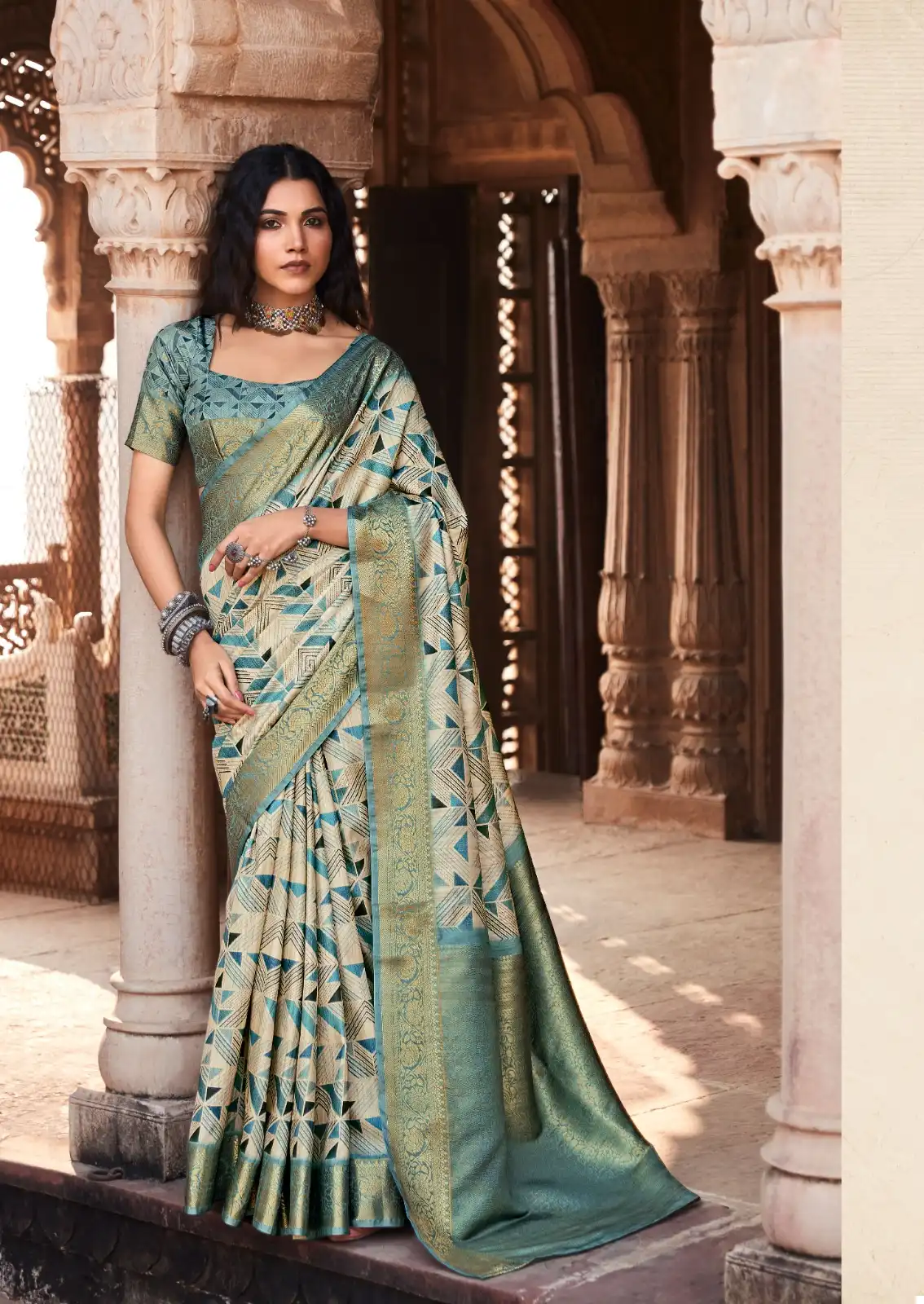 Rajpath Anshika Silk Handloom Silk Wholesale Fancy Sarees Catalog - Image 7