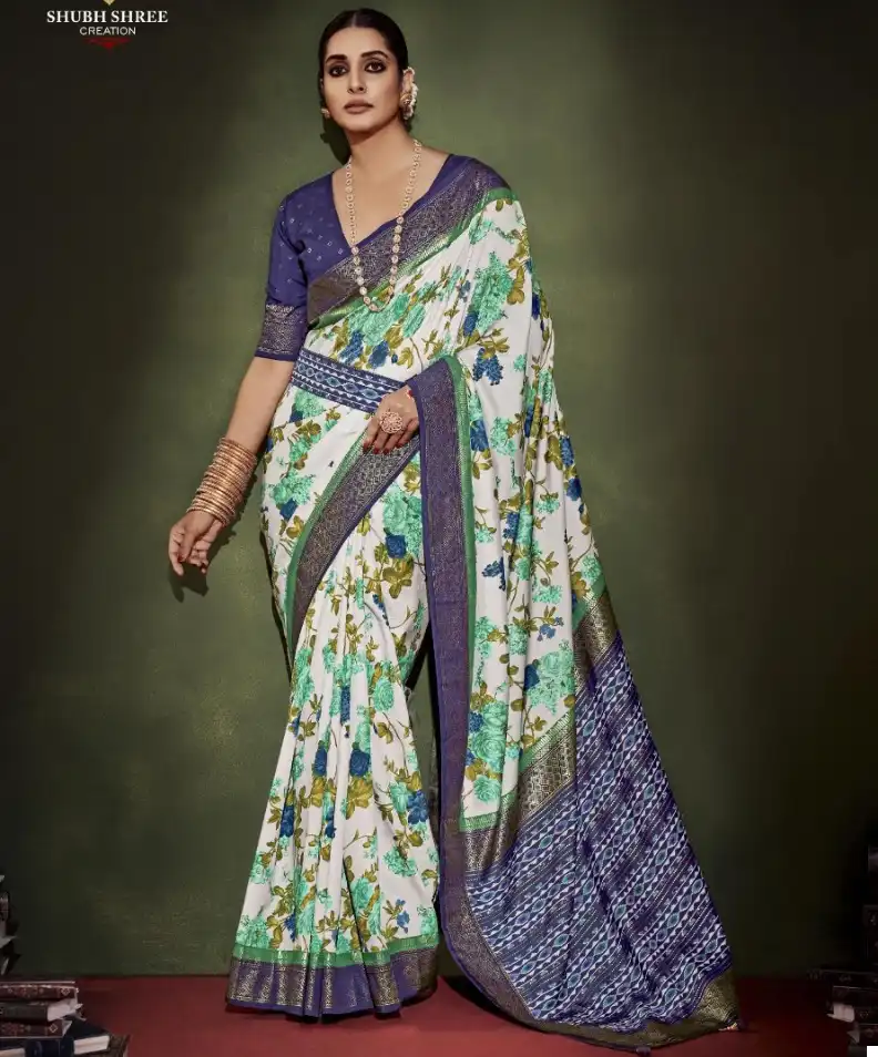 Shubh Shree Nushram 1001 To 1012 Fancy Silk Wholesale Occasion Wear Saree Catalog — Wholesale Sarees, MPA wholesale from Surat — view 1