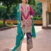 Your Choice Avani Chinon Wholesale Partywear Designer Suit