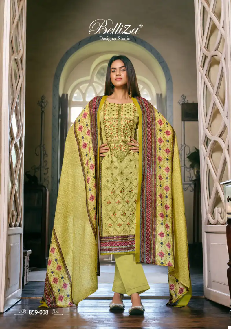 Alok Suits Binsaeed 100% Pure Cotton Wholesale Salwar Suit Catalog — Wholesale Salwar Suits, Alok Suit wholesale from Surat - Gallery Image 2