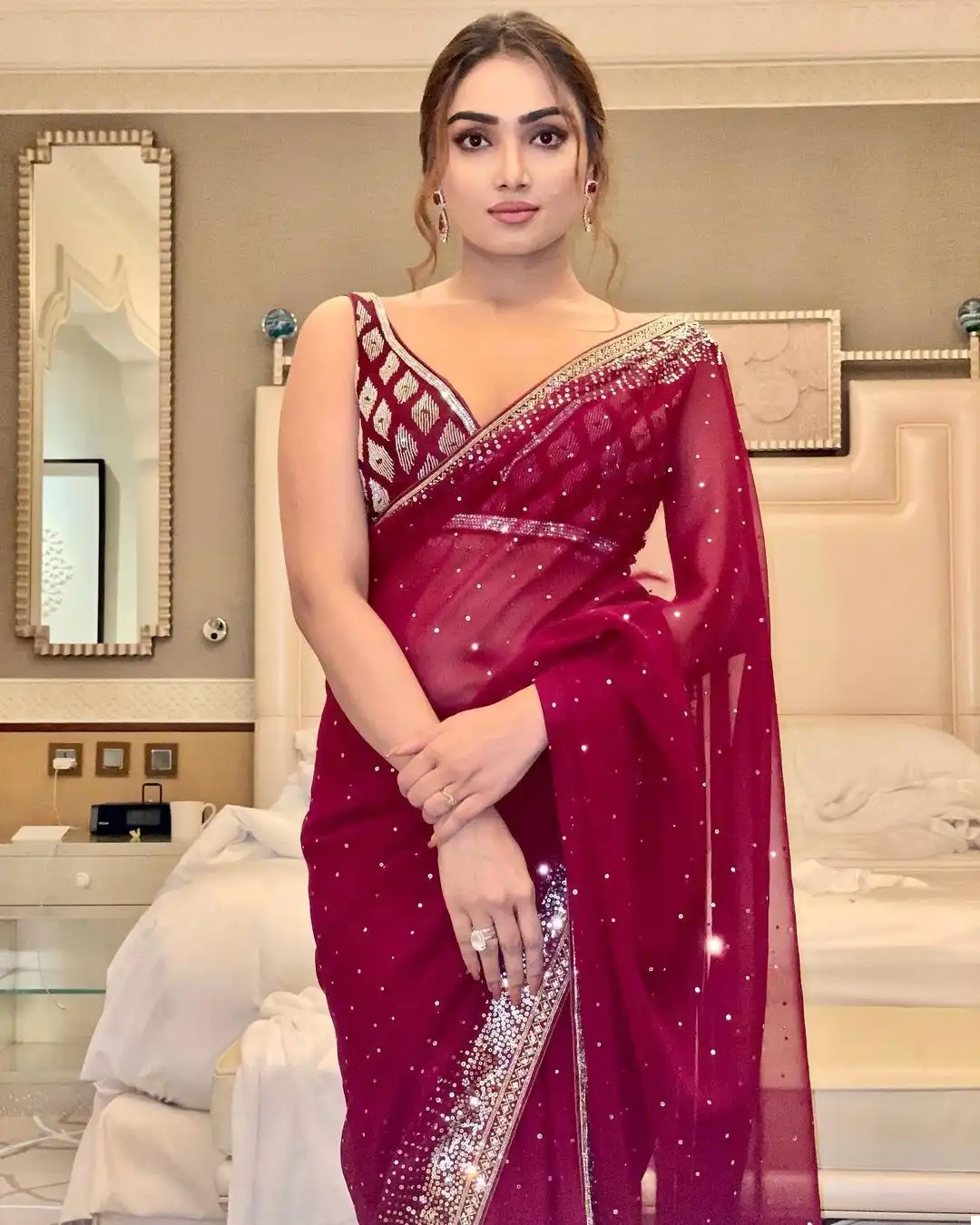 Vardan Ethnic Bt 3054 Georgette Wholesale Fancy Sarees Catalog — Wholesale Sarees, MPA wholesale from Surat — view 1