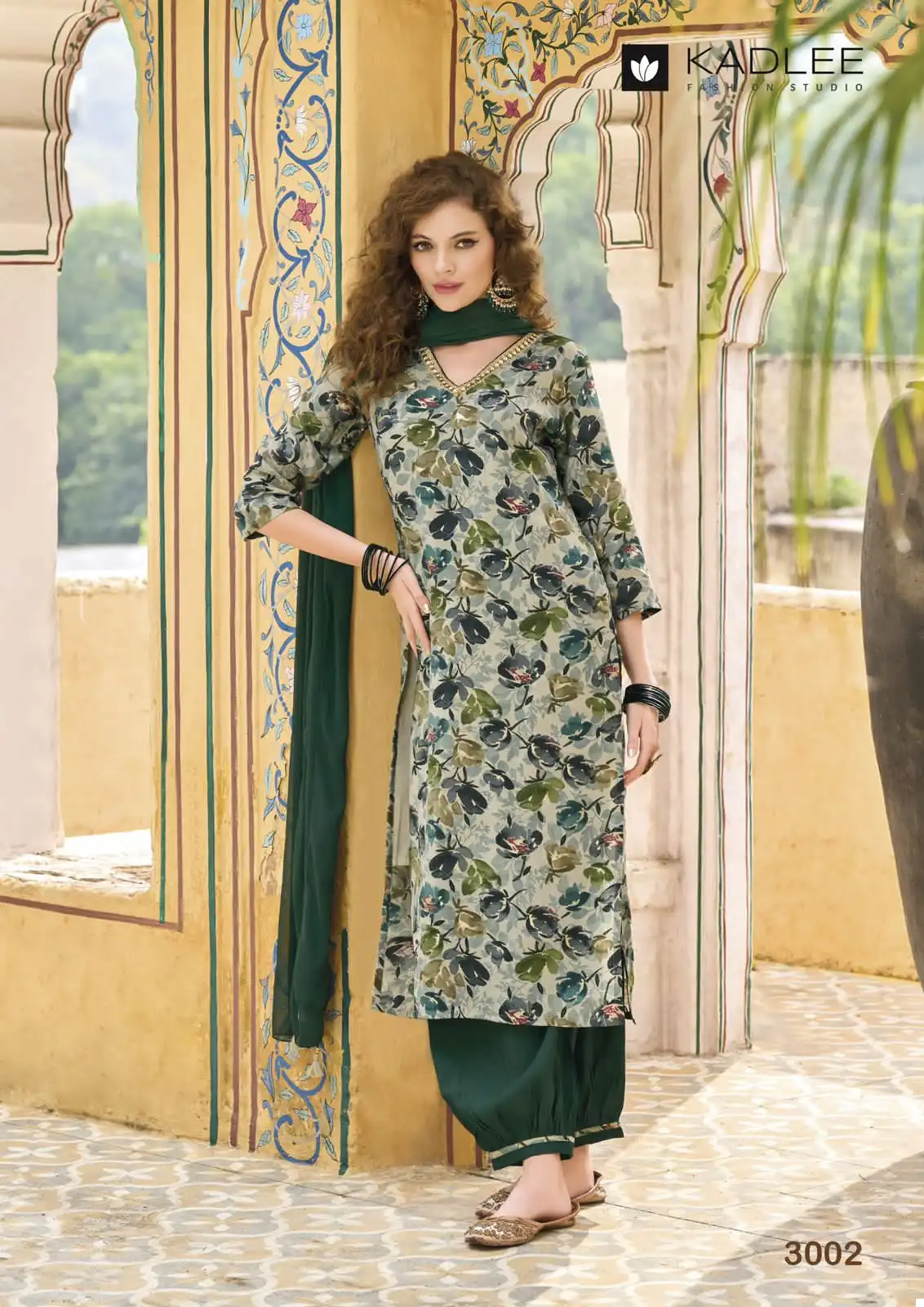 Kadlee Blossom Modal Print Wholesale Readymade Salwar Suit Catalog — Wholesale Salwar Suits, Kadlee Fashion Studio wholesale from Surat - Gallery Image 2