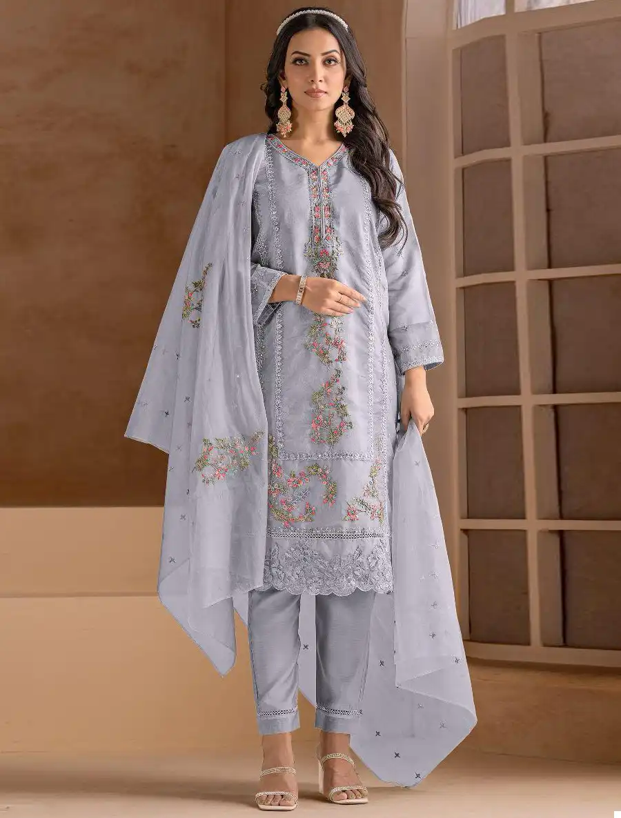 Fepic C 1605 Organza Wholesale Designer Pakistani Salwar Suit Catalog — Wholesale Salwar Suits, MPA wholesale from Surat — view 1