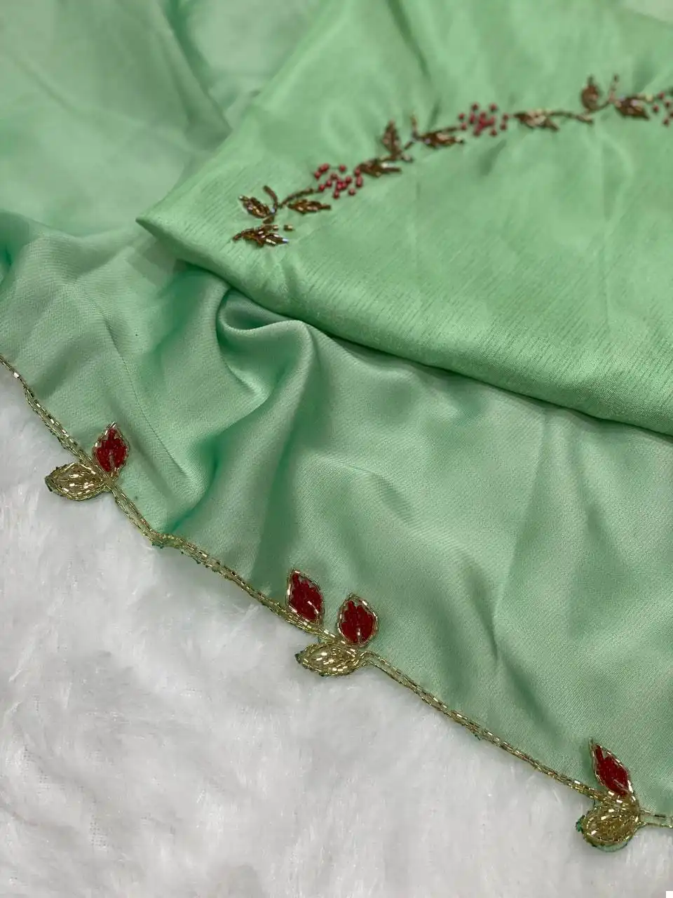 VE Chocolate Lady Heavy Rangoli Silk Wholesale Fancy Saree Catalog — Wholesale Sarees, MPA wholesale from Surat - Gallery Image 16