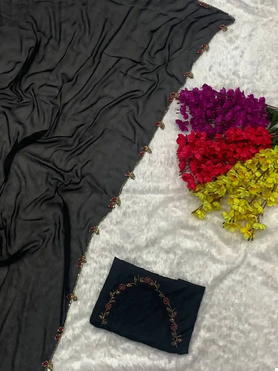 VE Chocolate Lady Heavy Rangoli Silk Wholesale Fancy Saree Catalog — Wholesale Sarees, MPA wholesale from Surat — view 18