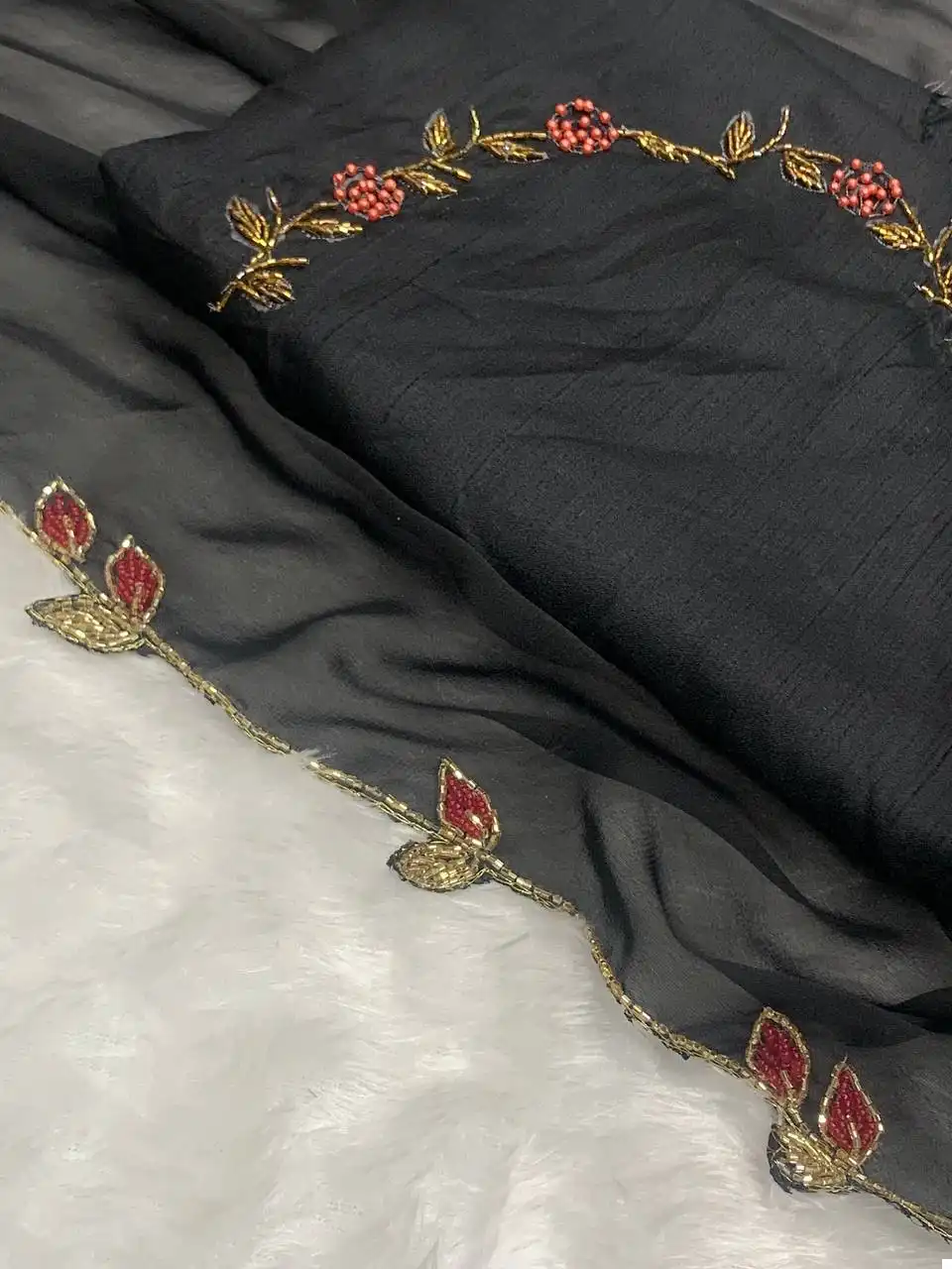 VE Chocolate Lady Heavy Rangoli Silk Wholesale Fancy Saree Catalog — Wholesale Sarees, MPA wholesale from Surat - Gallery Image 2