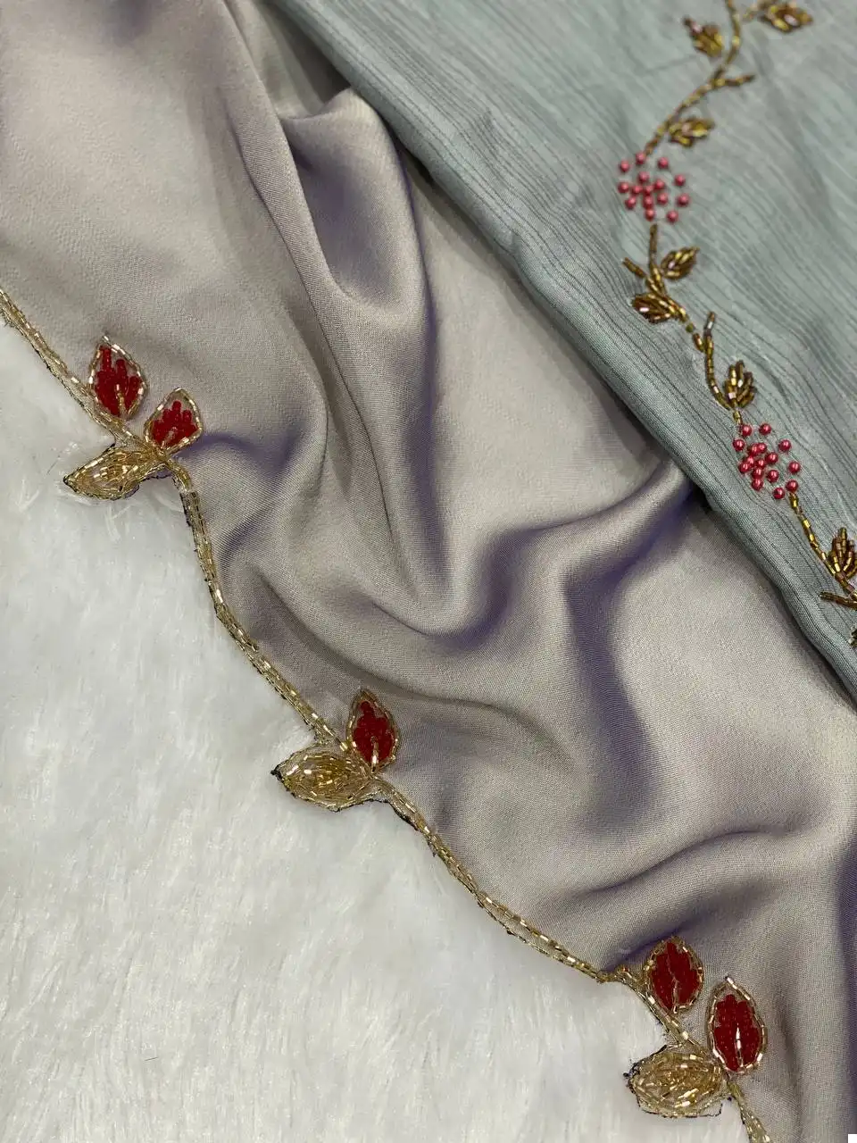VE Chocolate Lady Heavy Rangoli Silk Wholesale Fancy Saree Catalog — Wholesale Sarees, MPA wholesale from Surat - Gallery Image 3