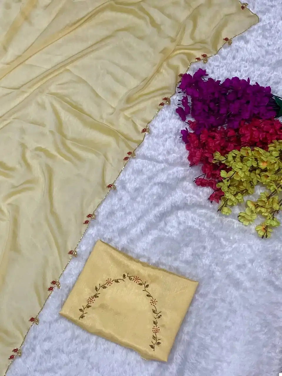 VE Chocolate Lady Heavy Rangoli Silk Wholesale Fancy Saree Catalog — Wholesale Sarees, MPA wholesale from Surat - Gallery Image 7