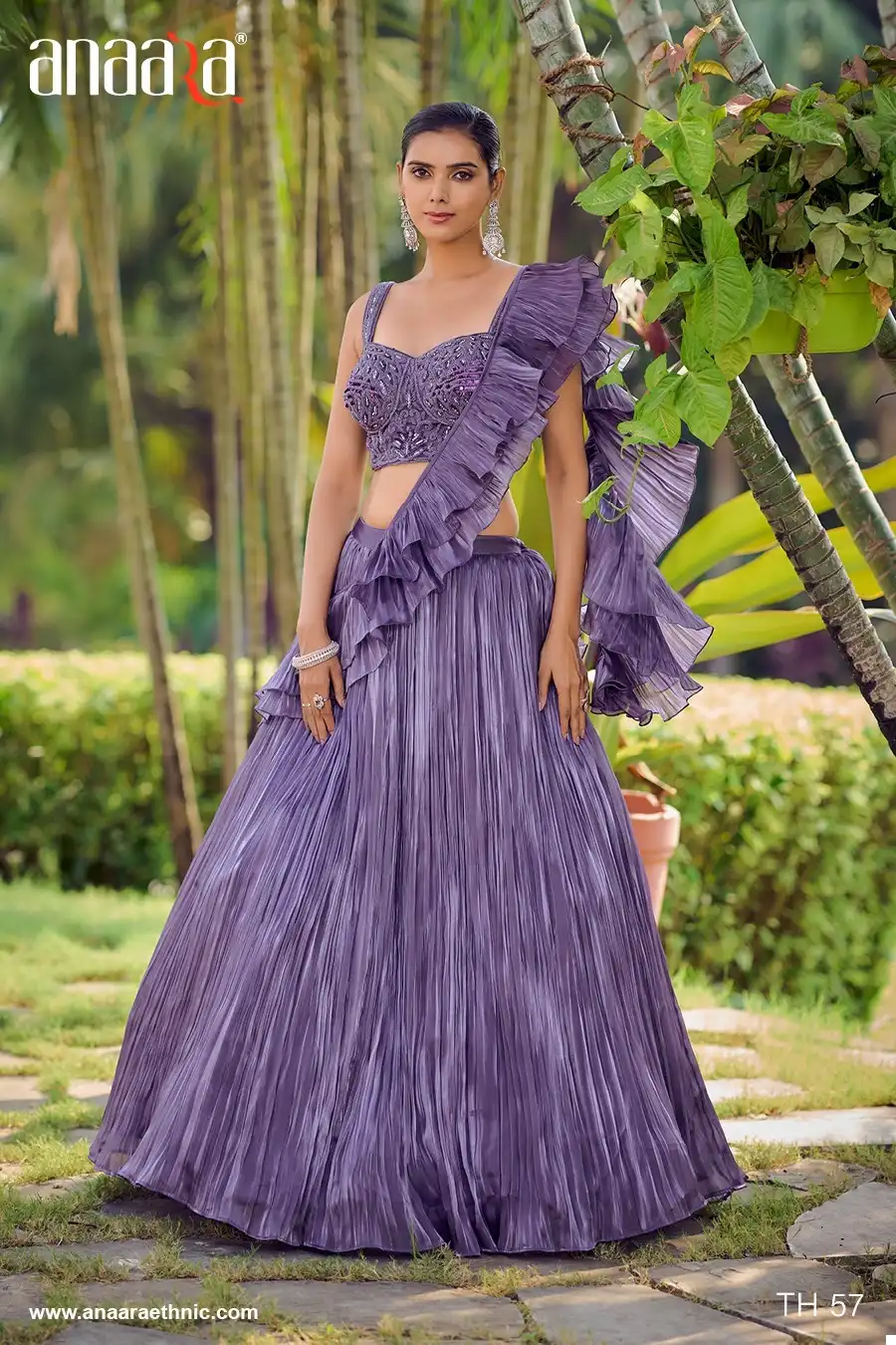 Tathastu Crop Top Silk Wholesale Designer Lehenga Catalog - Image 3