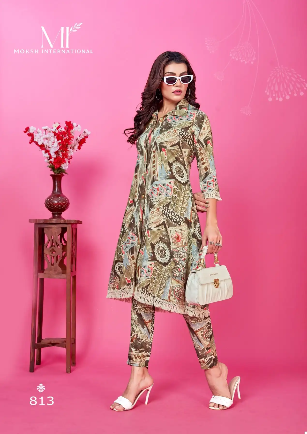 Moksh Wow Vol-1 Premium Rayon Wholesale Co-Ord Set Catalog — Wholesale Kurtis, MPA wholesale from Surat - Gallery Image 5
